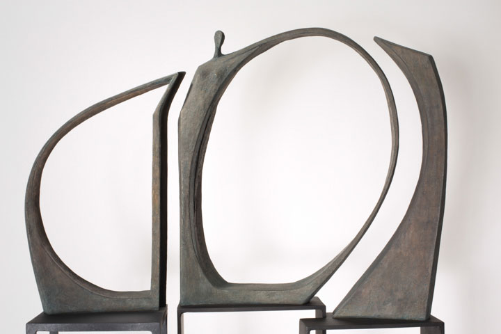 Equilibre, sculpture equlibre, Sculpture Bronze, sculpture acier, sculpture laiton, centre de gravite, trouver centre de gravite, juste place