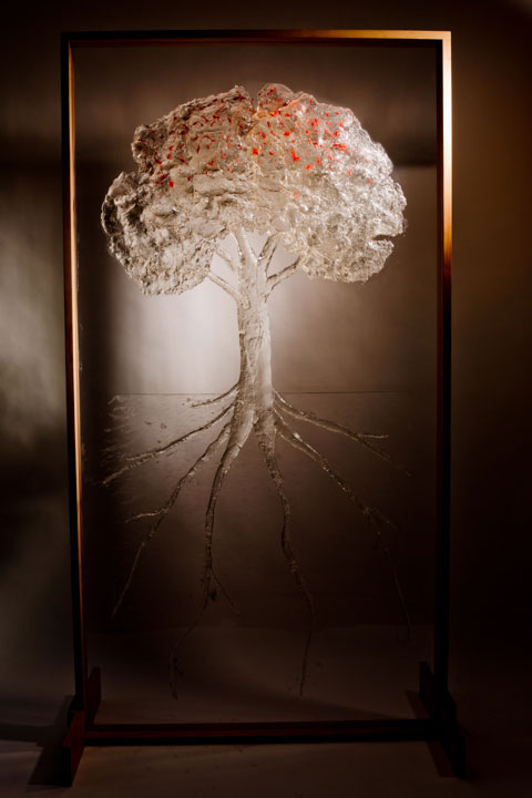 Racine, branche, racine branche, sculpture resine, resine, sculpture plexiglass, plexiglass, s’enraciner, touver ses racines