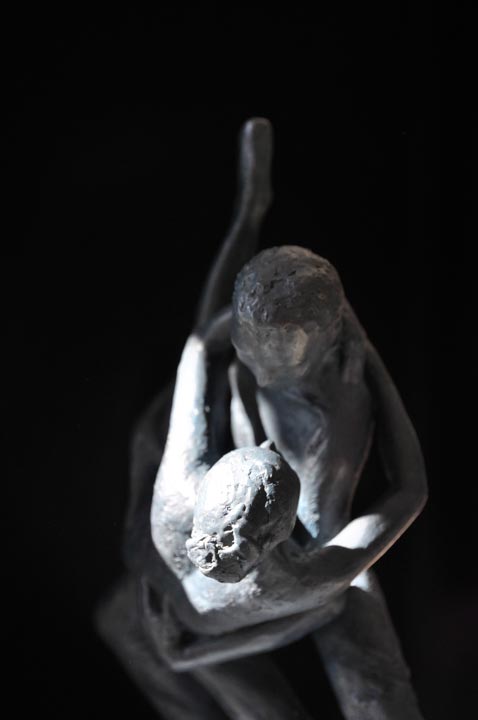 Chloe desrousseaux, Danseur, sculpture danseur, sculpture danseuse, Sculpture Bronze, danseuse, couple danse, couple danse sculpture, 