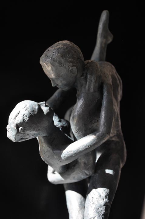 Chloe desrousseaux, Danseur, sculpture danseur, sculpture danseuse, Sculpture Bronze, danseuse, couple danse, couple danse sculpture, 