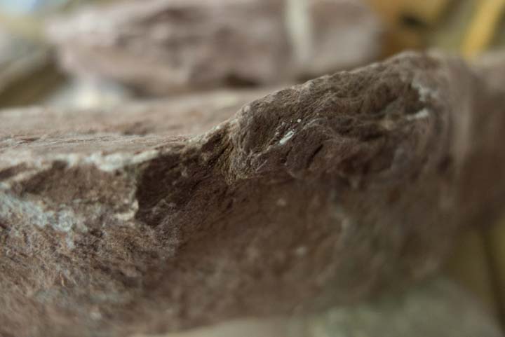 Chloe Desrousseaux, Atelier, matiere, Entendre MATIERE parler, transparence albatre, cire rouge, ecorce bouleau, sculpture, pierre, bronze