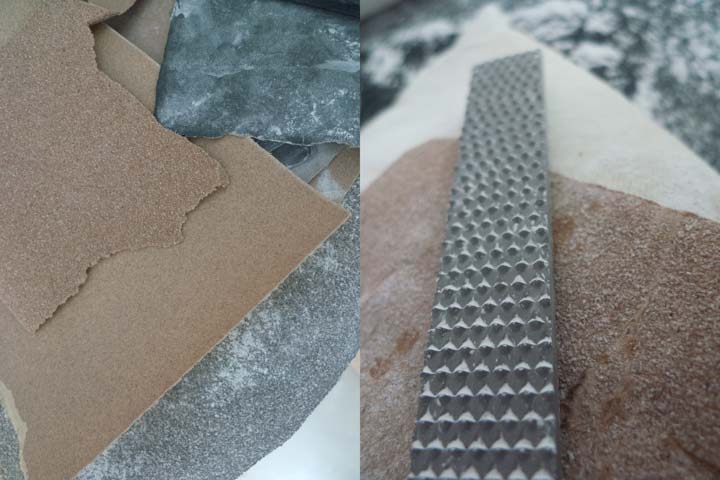 Chloe Desrousseaux, Atelier, matiere, Sculpture, Entendre MATIERE parler, transparence albatre, cire rouge, ecorce bouleau, sculpture ecorce