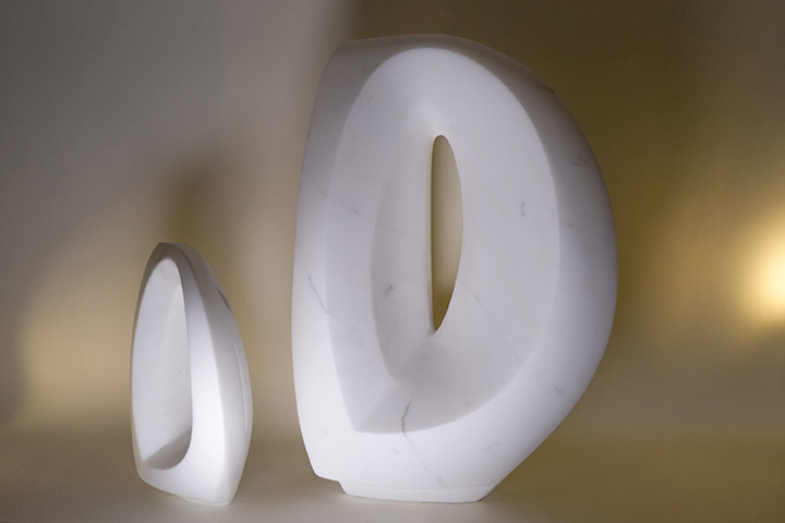 Sculpture albatre, sculpture albâtre, marbre, sculpture contemplation, contemplation, sculpture apaisement, apaisement, sculpture silence