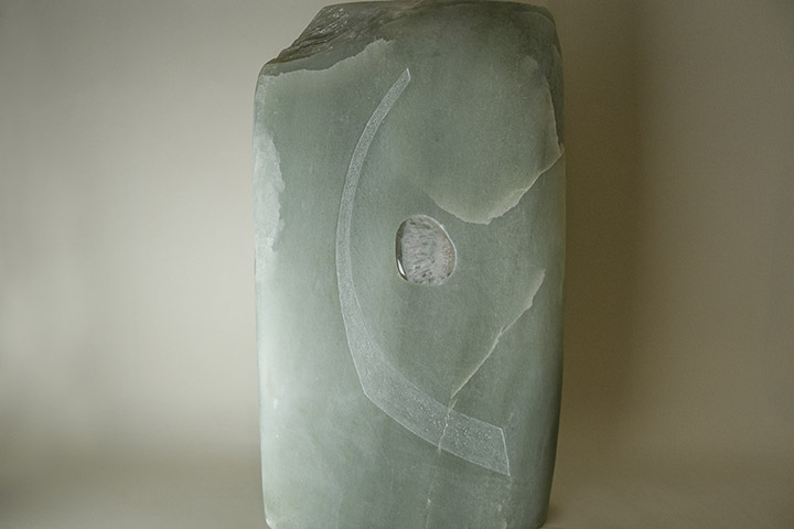 La que sabe, Sculpture Bronze, La Grande Mère, Celle qui sait, Vide, plein, vide plein, sculpture vide, sculpture vide plein, cercle, sculpture 