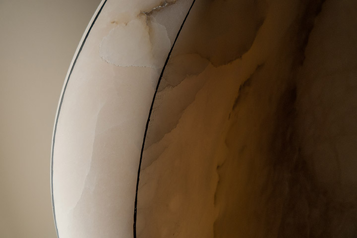 Sculpture albatre, sculpture albâtre, marbre, sculpture contemplation, contemplation, sculpture apaisement, apaisement, sculpture silence, sculp